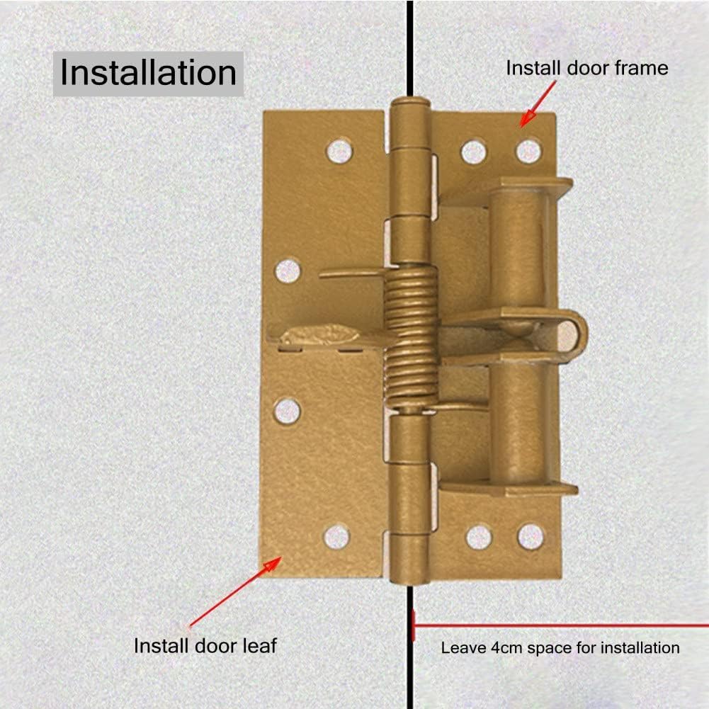 4 Inch Automatic Spring Hinge