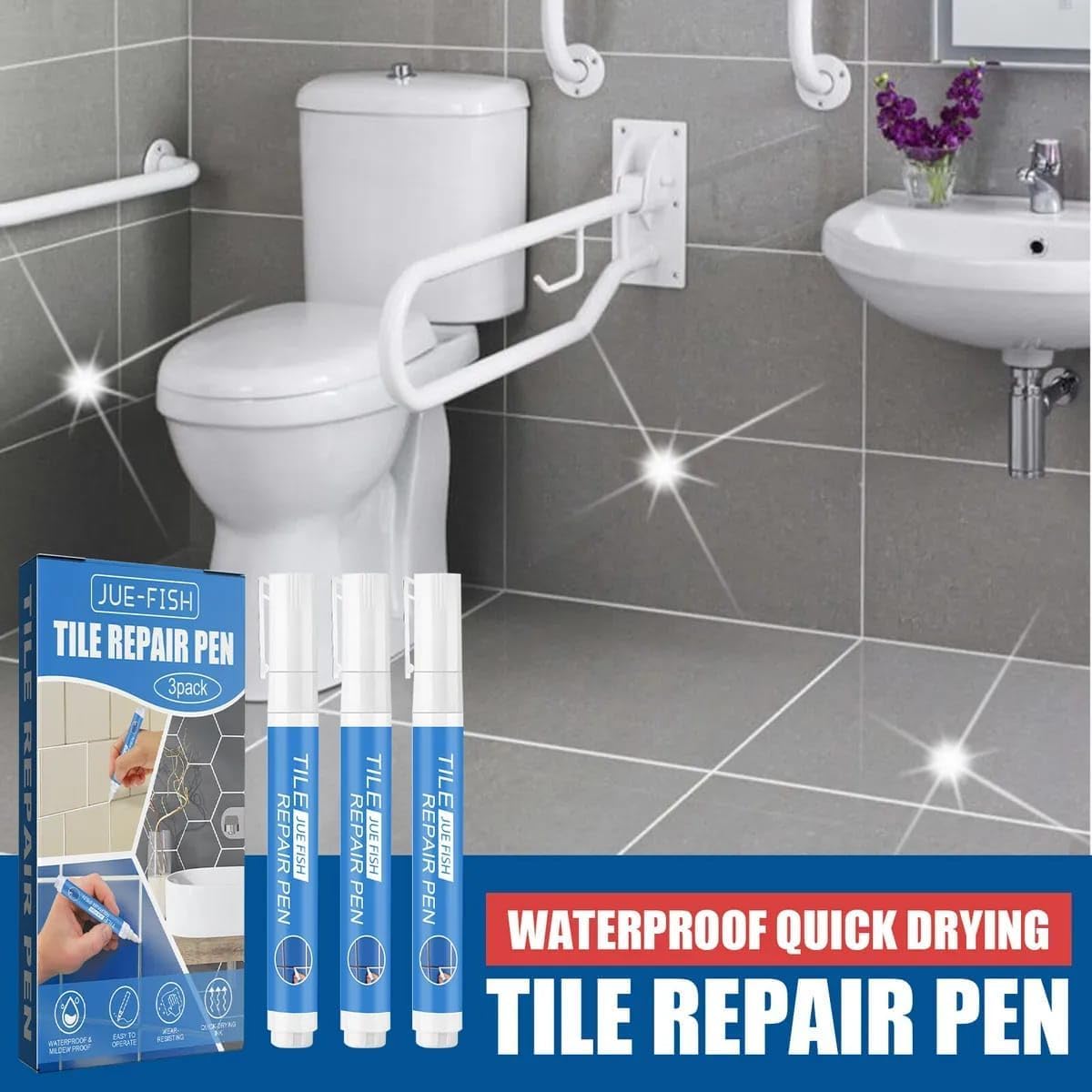 Tile Gap Repair Pen (Pack of 3)