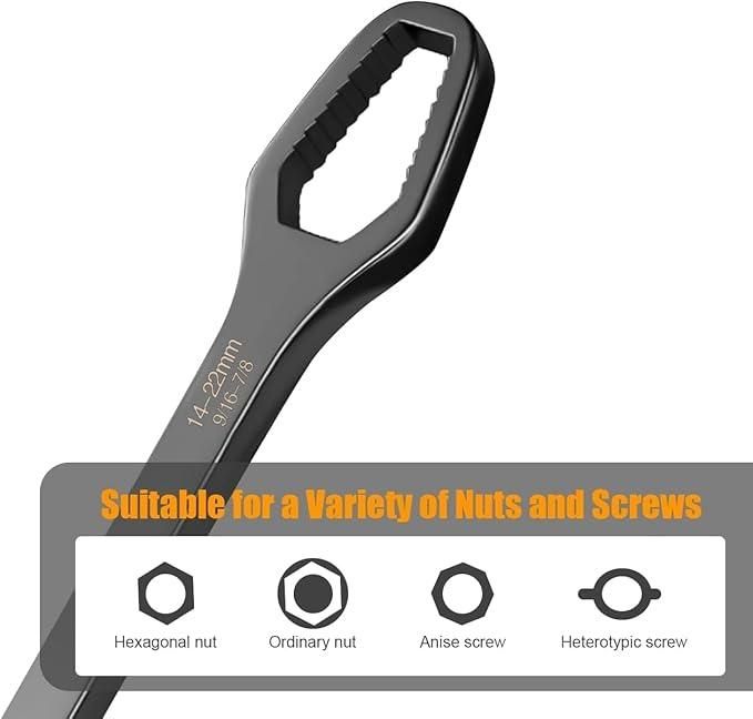 Adjustable Double-head Torx Wrench