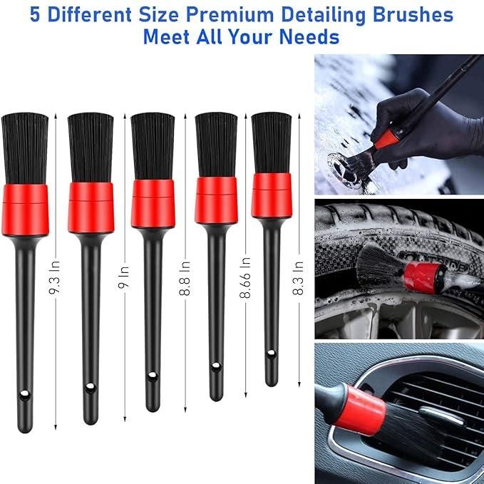 Car Cleaning Brush Kit