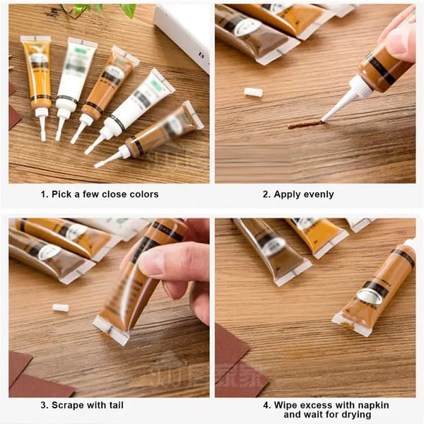 Wood Furniture Scratch Repair Paint
