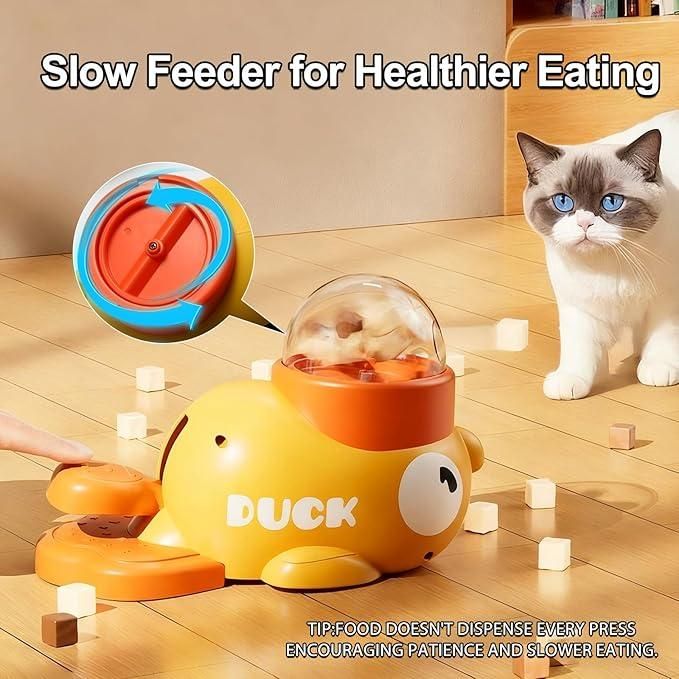 Duck Interactive Pet Feeder