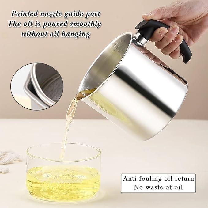 Oil Strainer Pot