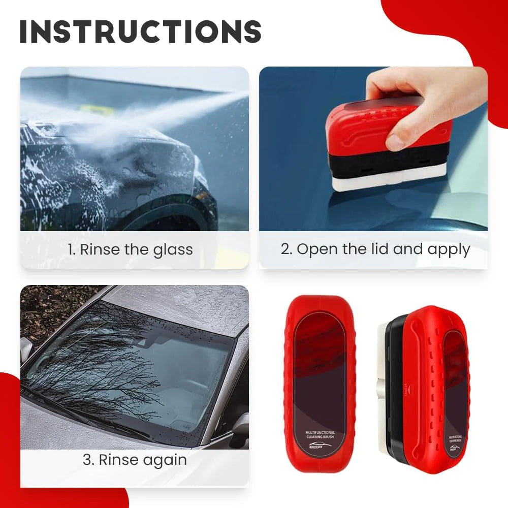 Automotive Oil Film Cleaning Brush