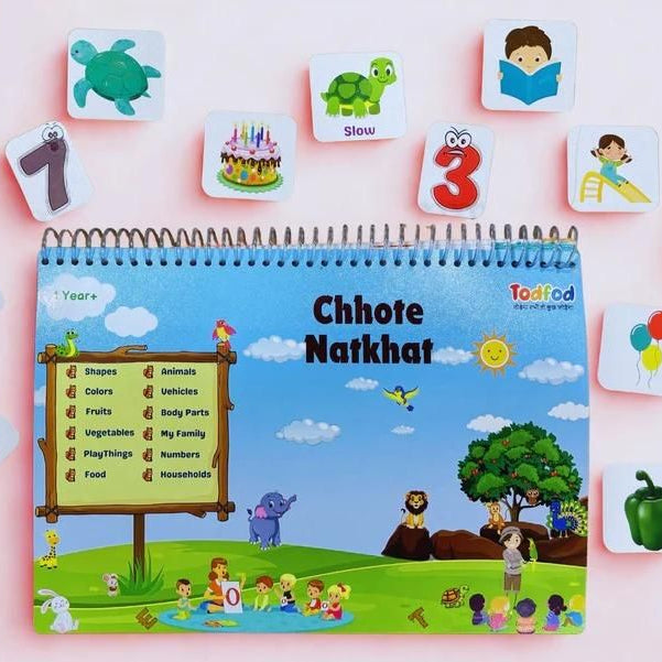 Chhote Natkhat Velcro Binder Book