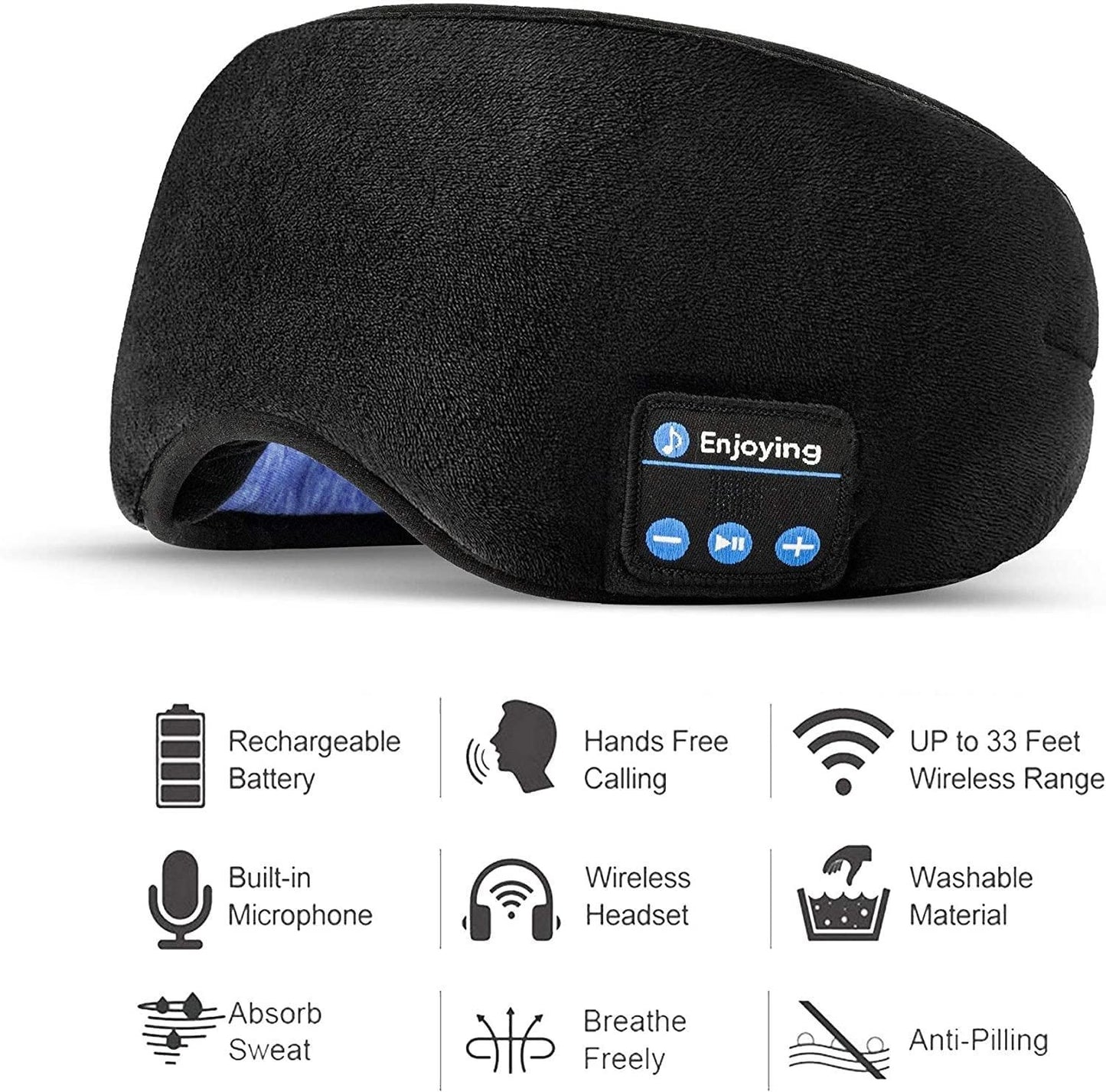 Wireless Bluetooth Eye Mask