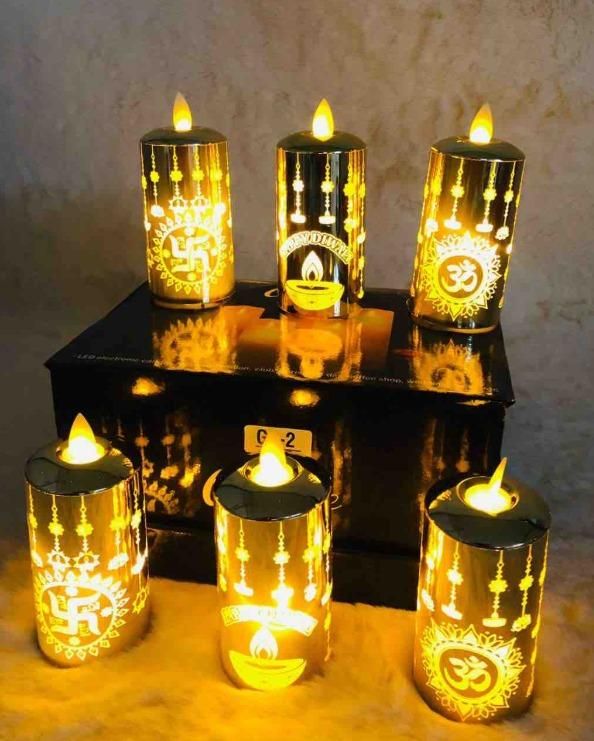 Realistic Moving Flame LED Candle