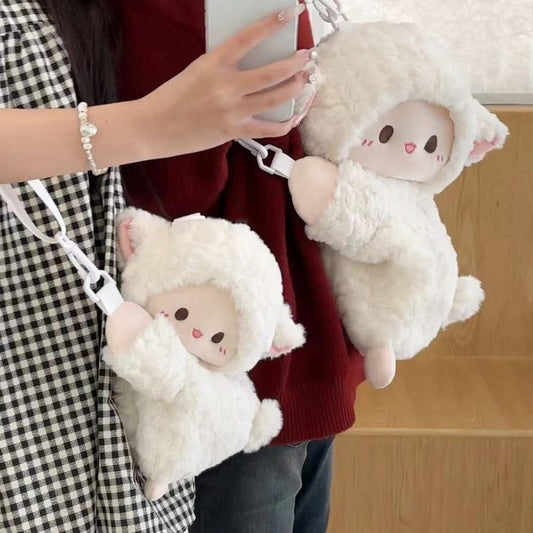 Cute Lamb Plush Bag