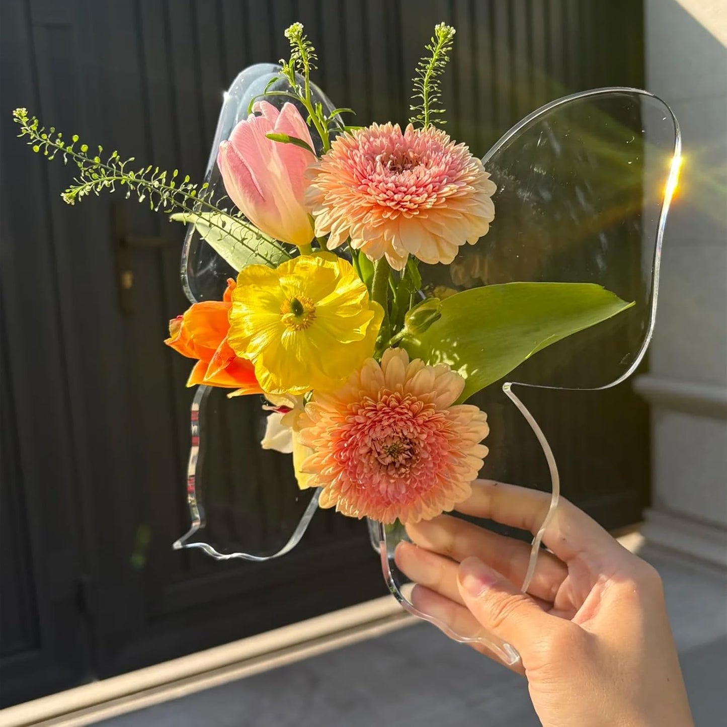 Butterfly Shape Flowers Vase