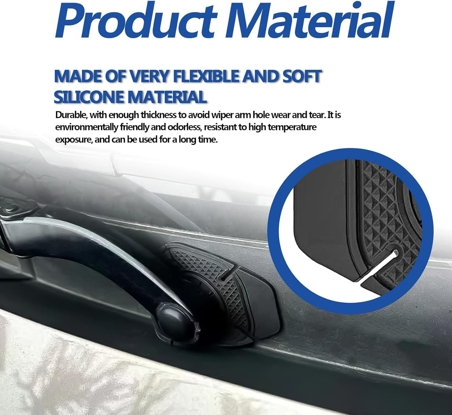 Car Wiper Hole Protector Pad (Set of 2)