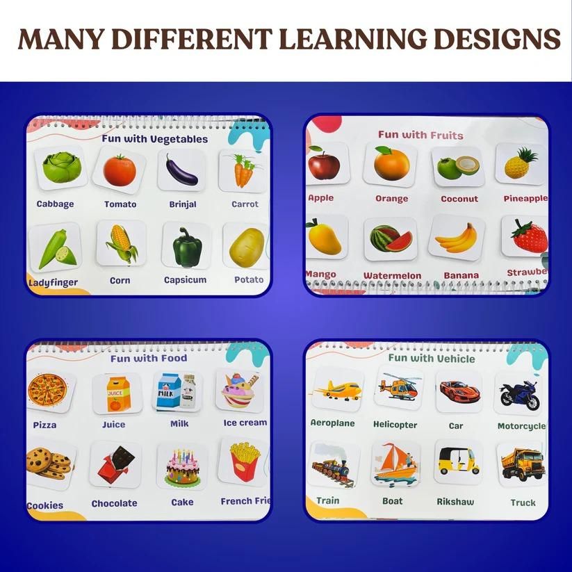 Chhote Natkhat Velcro Binder Book