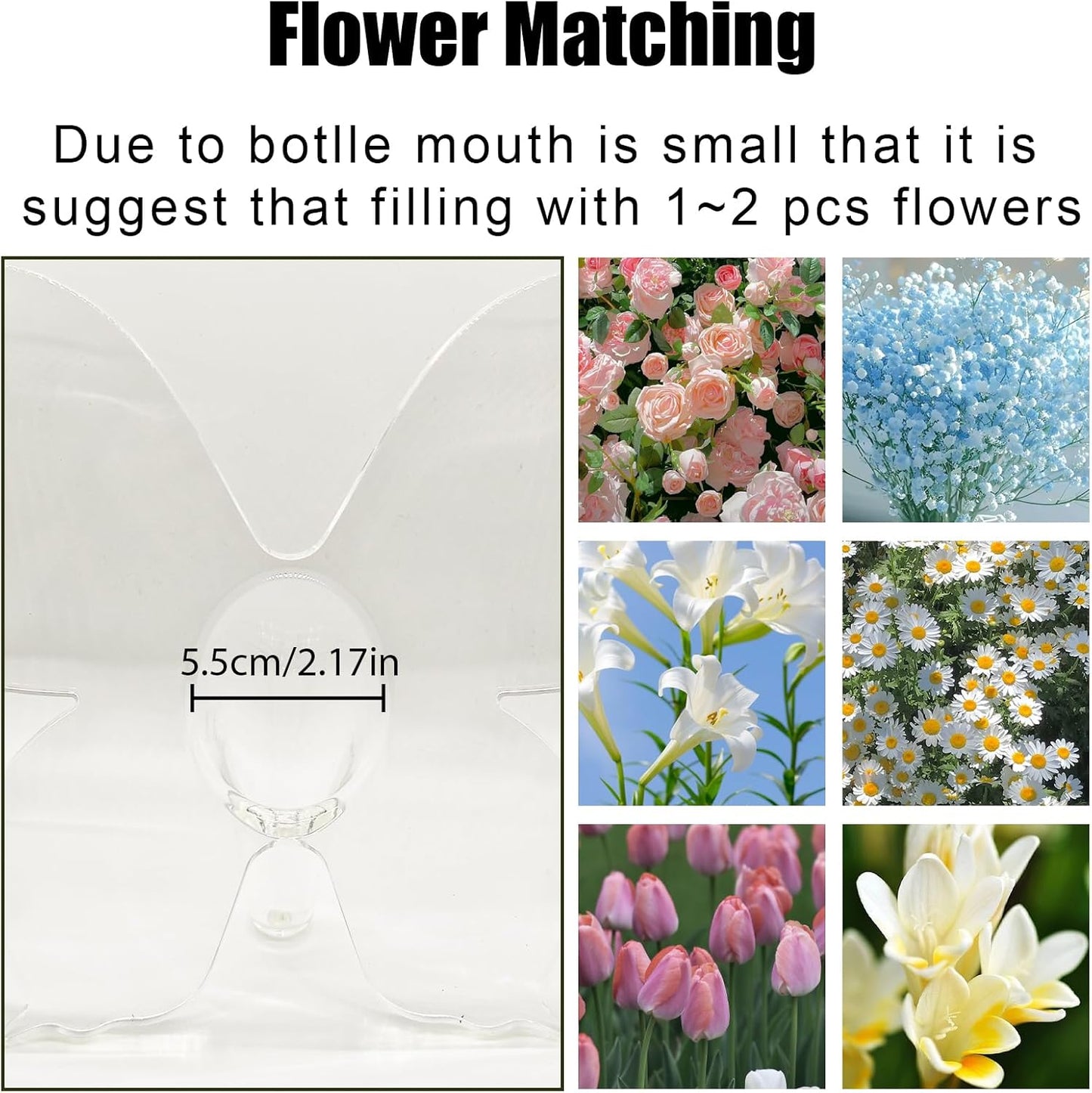 Butterfly Shape Flowers Vase