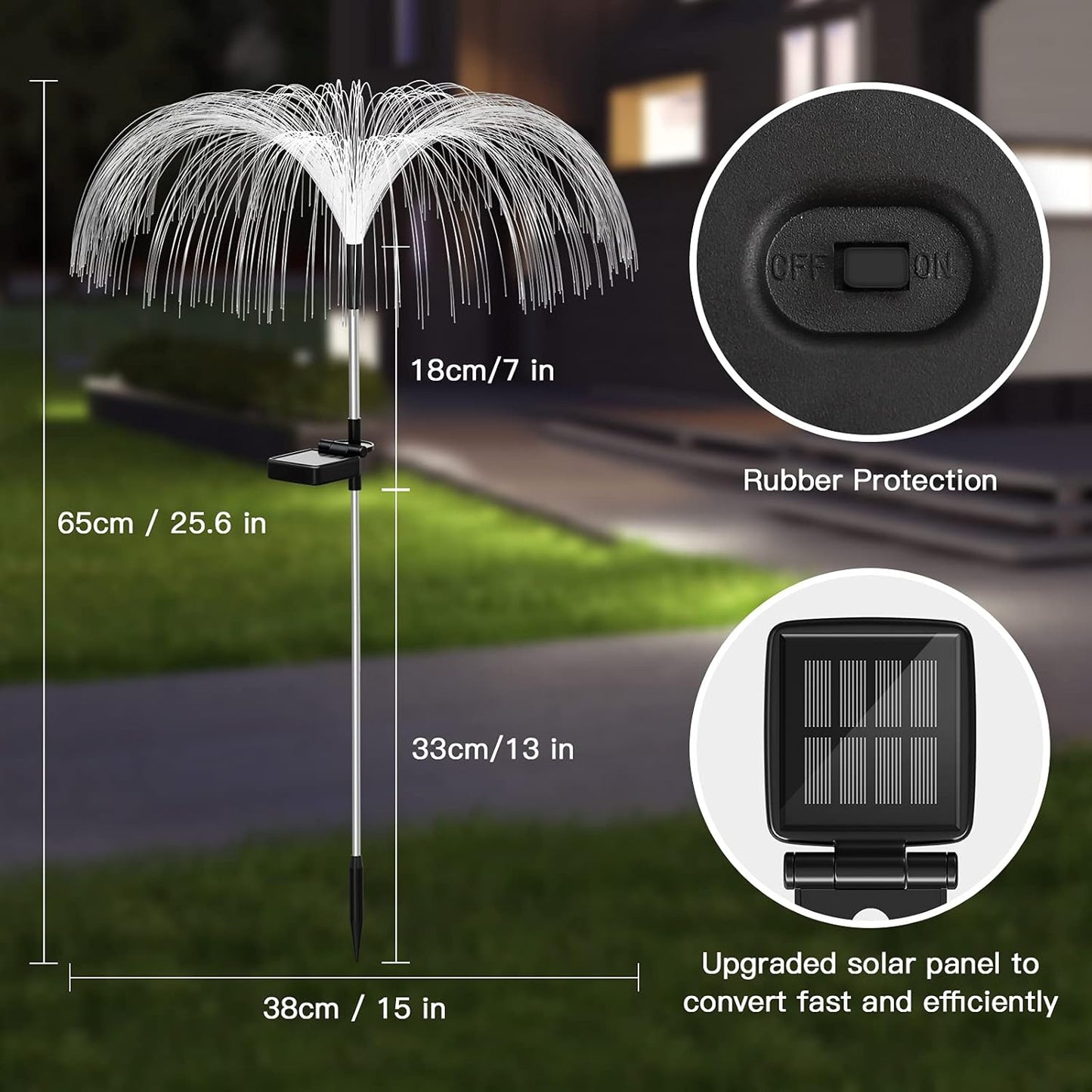 Solar Jellyfish Light