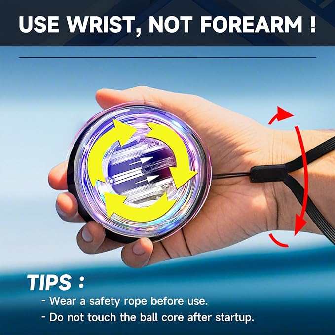 Wrist Strengthening Gyro Ball