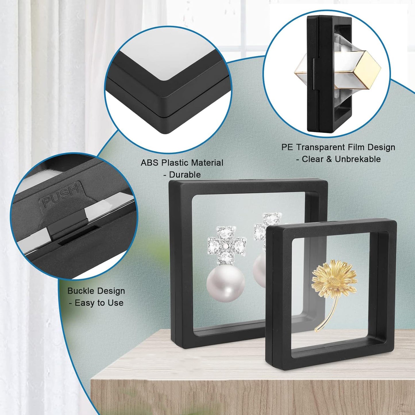 3D Floating Frames