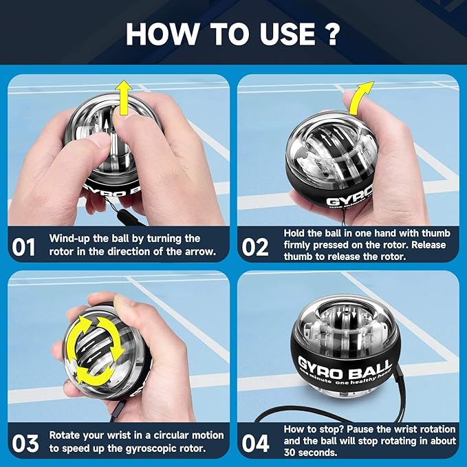 Wrist Strengthening Gyro Ball