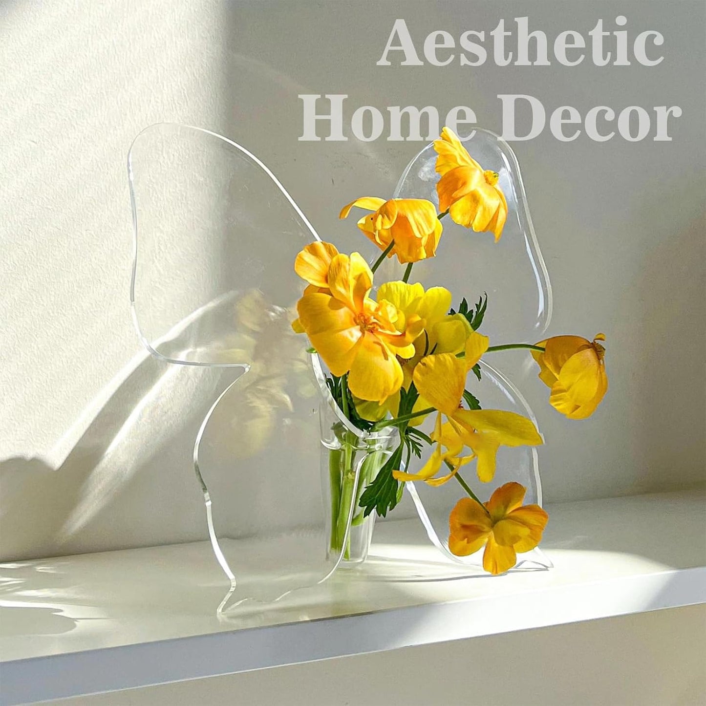 Butterfly Shape Flowers Vase