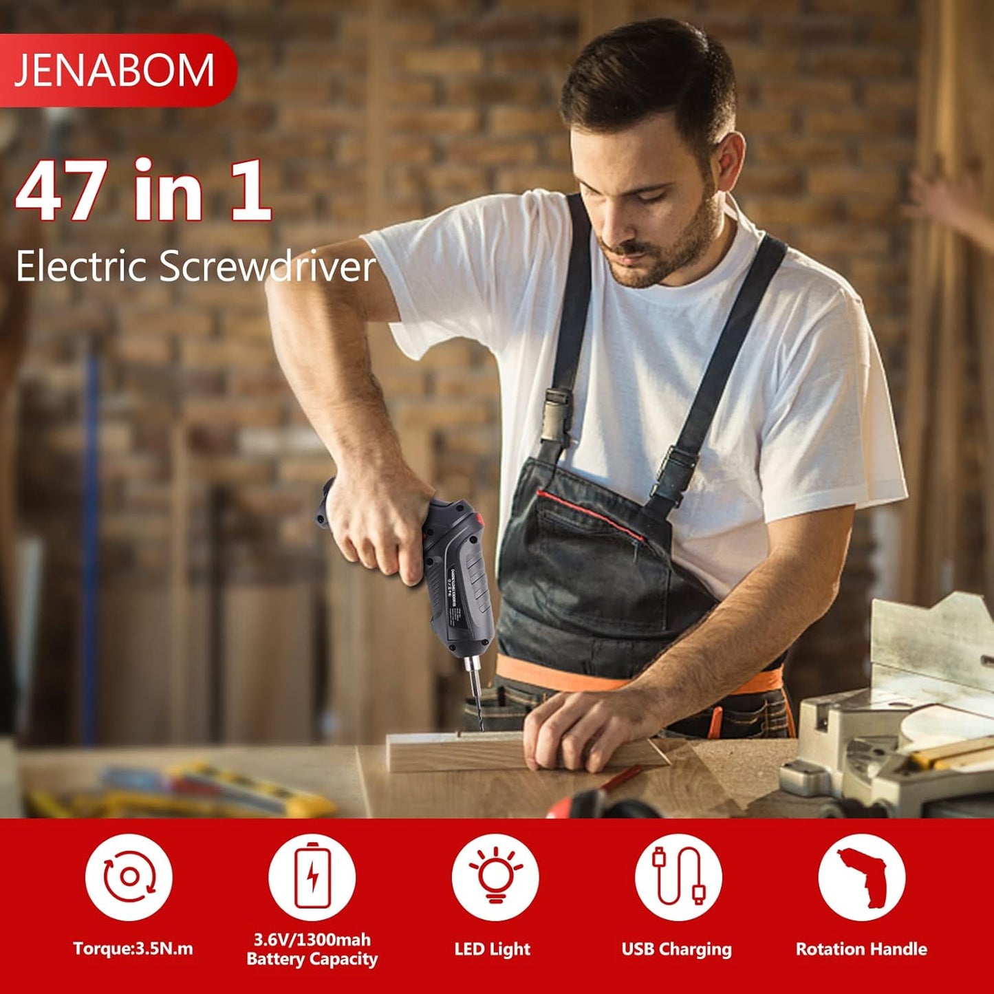 47-in-1 Electric Screwdriver Set