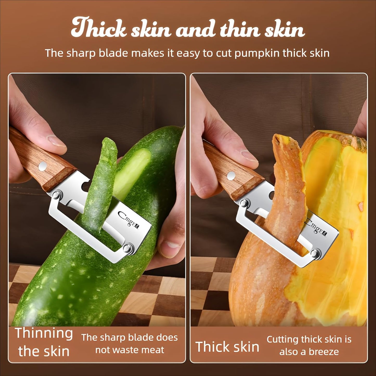 Multi-Functional Vegetable Peeler