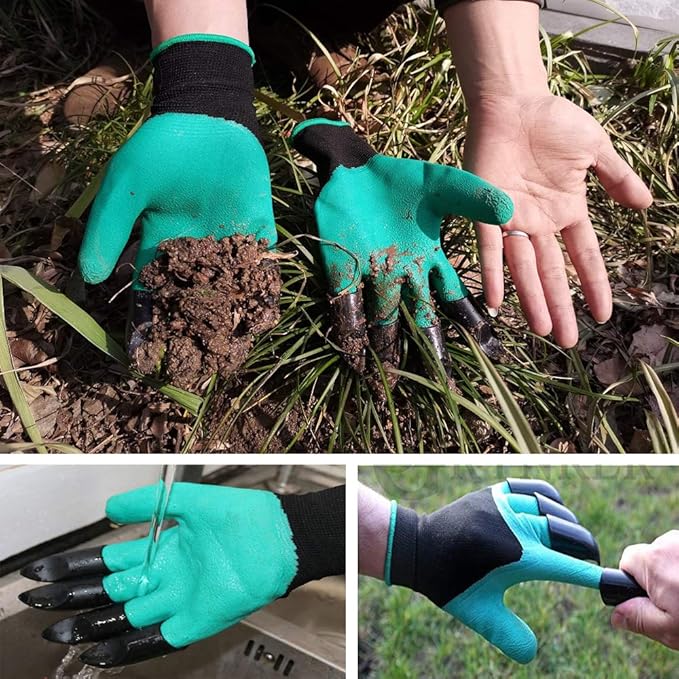 Waterproof Gardening Gloves With Claws