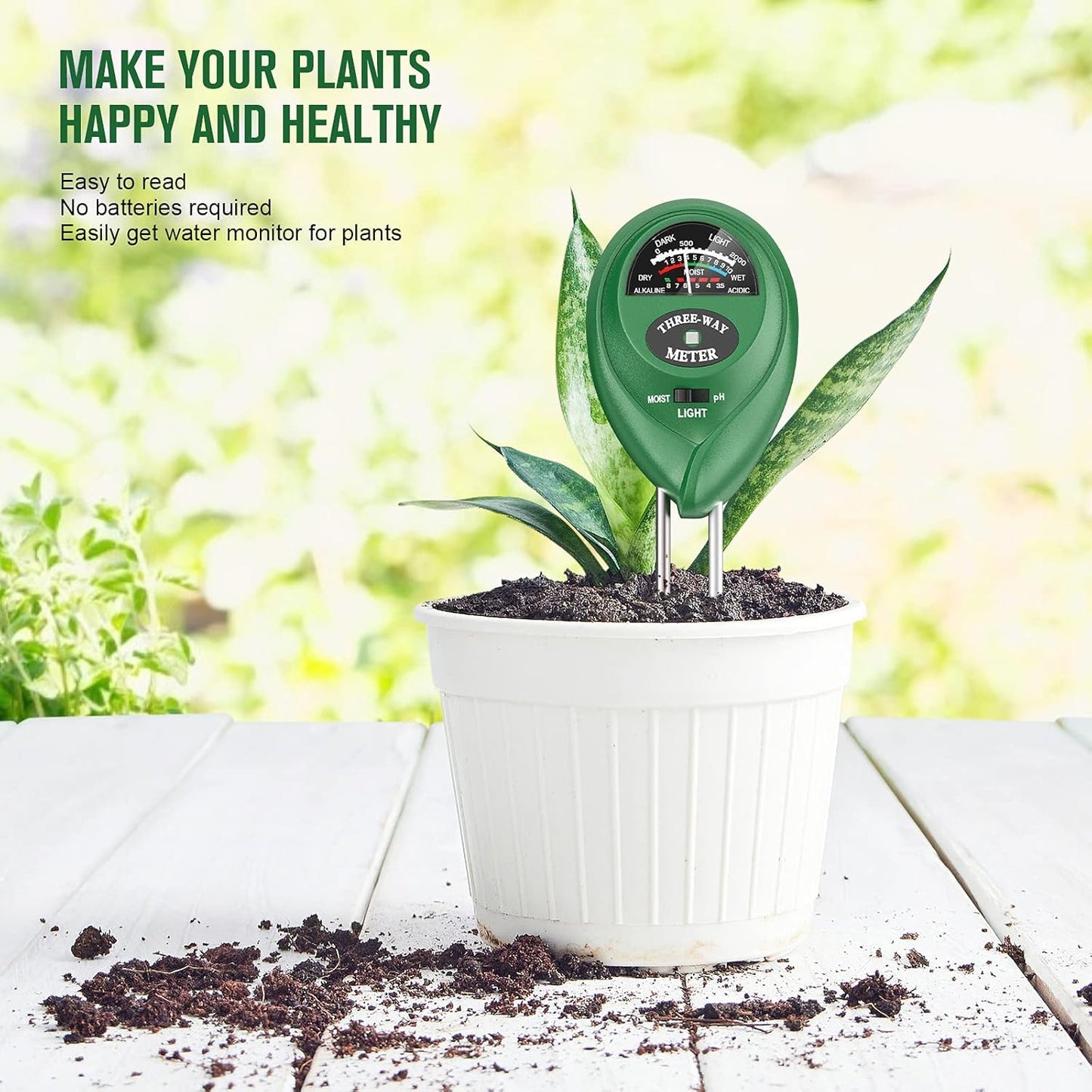 3-In-1 Soil Test Meter