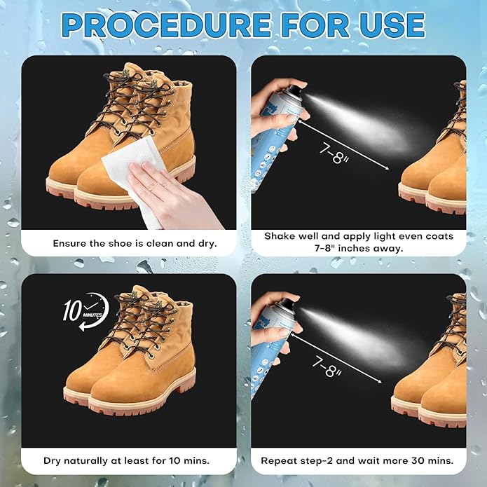 Water Repellent Shoe Spray (Buy 1 Get 1 Free)
