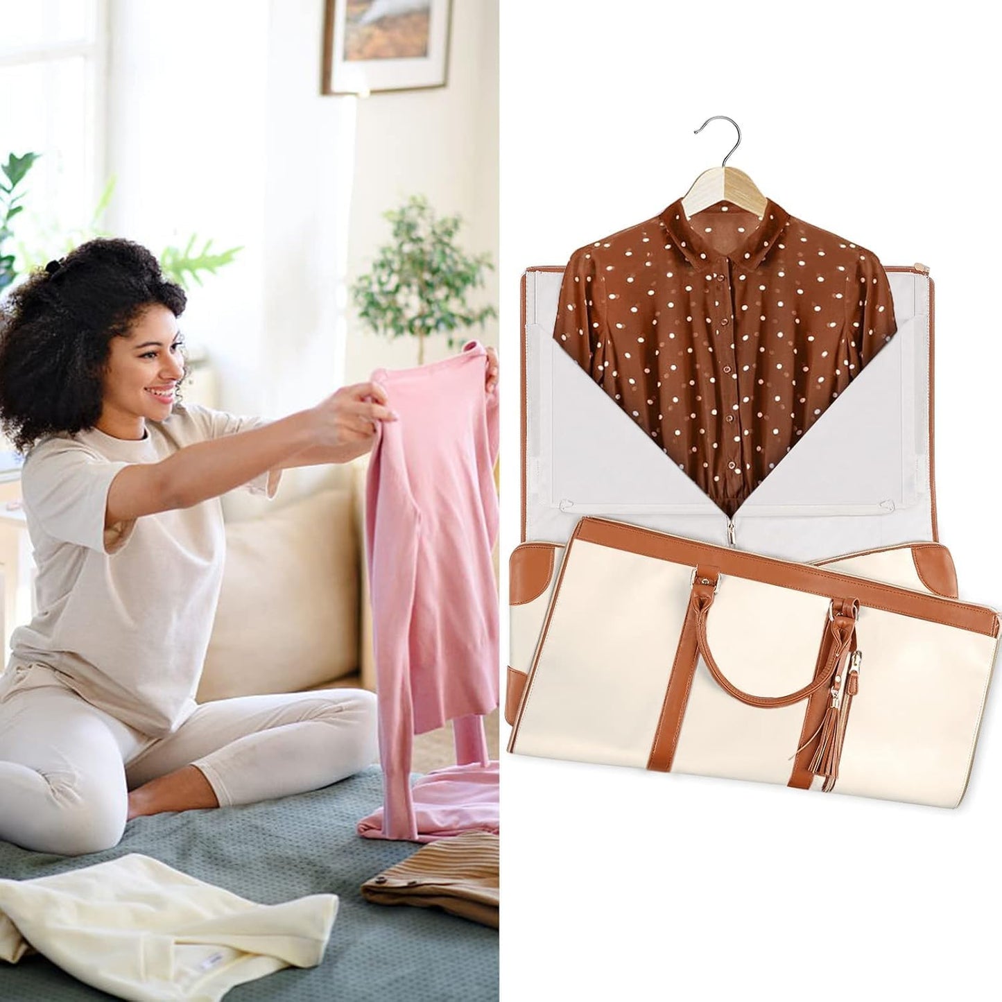 2-in-1 Convertible Garment Bags