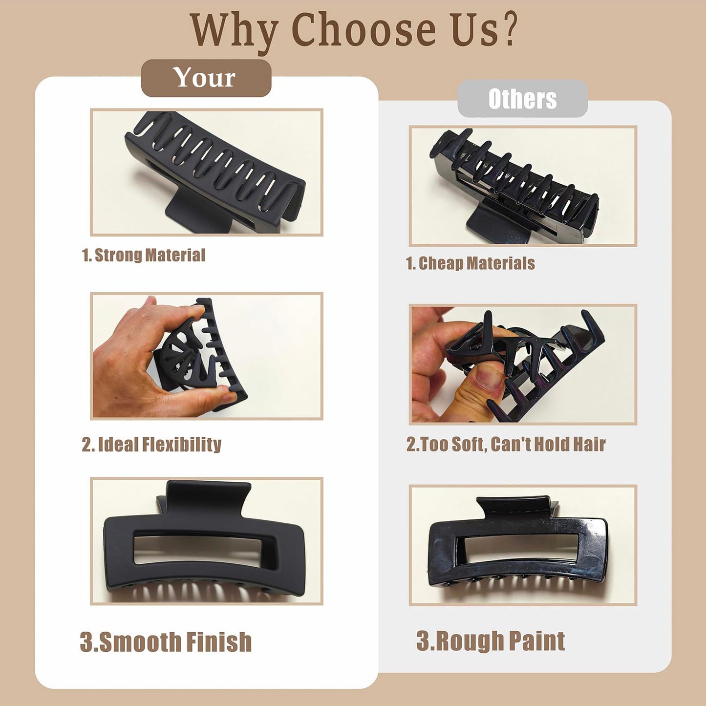 Silicon Hair Buckle (Buy 1 Get 1 Free)