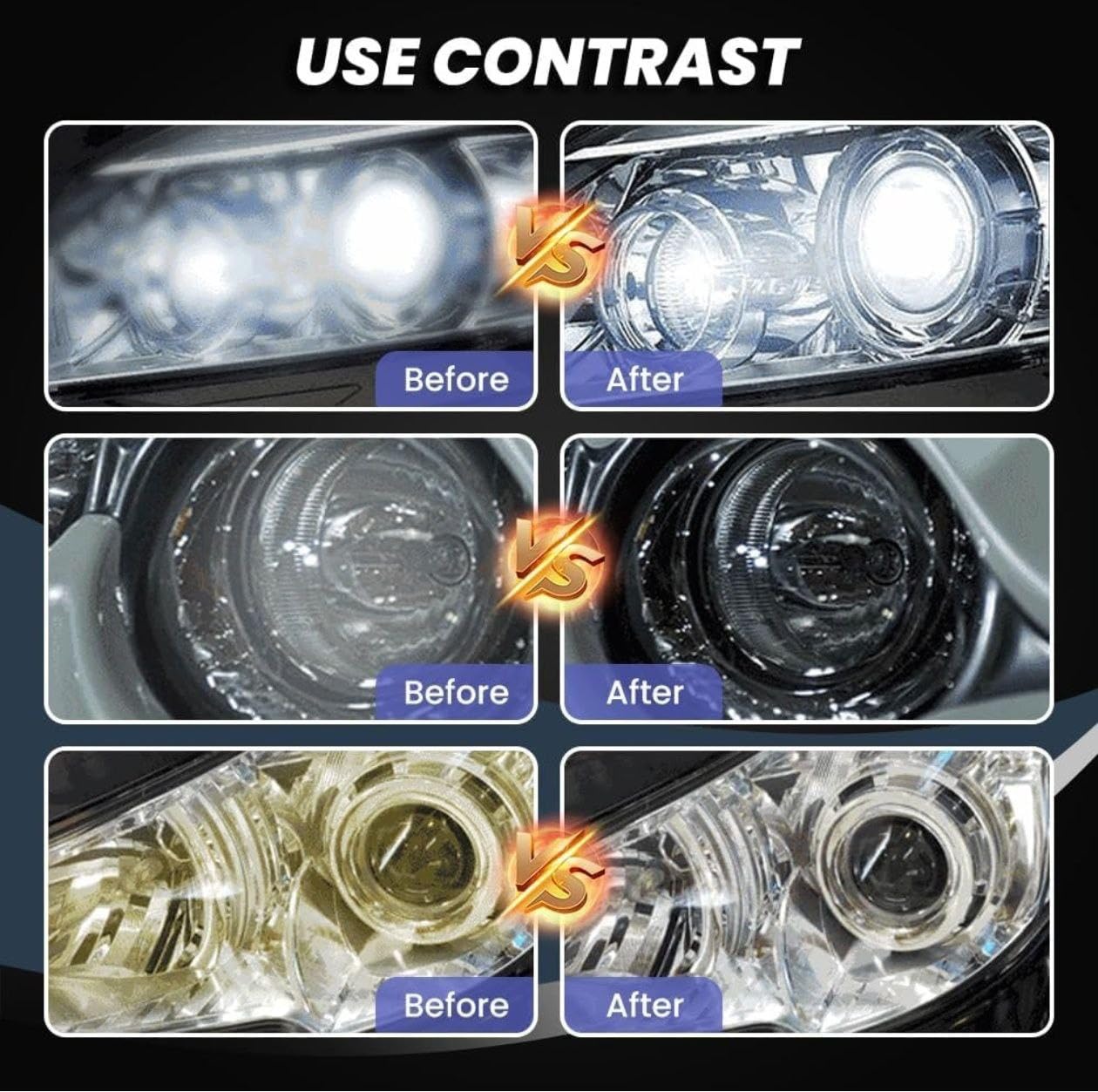 Headlight Repair Polish