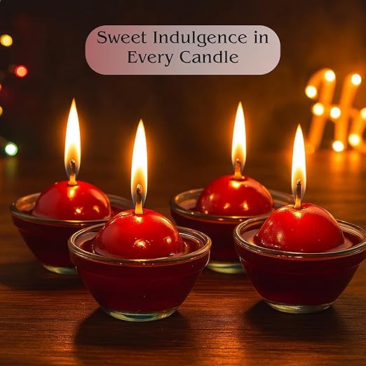 Gulab Jamun Scented Candle (Pack of 4)