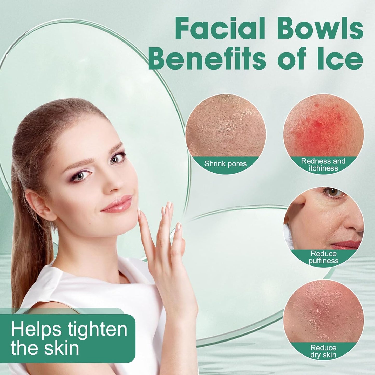 Face Ice Bath Bowl