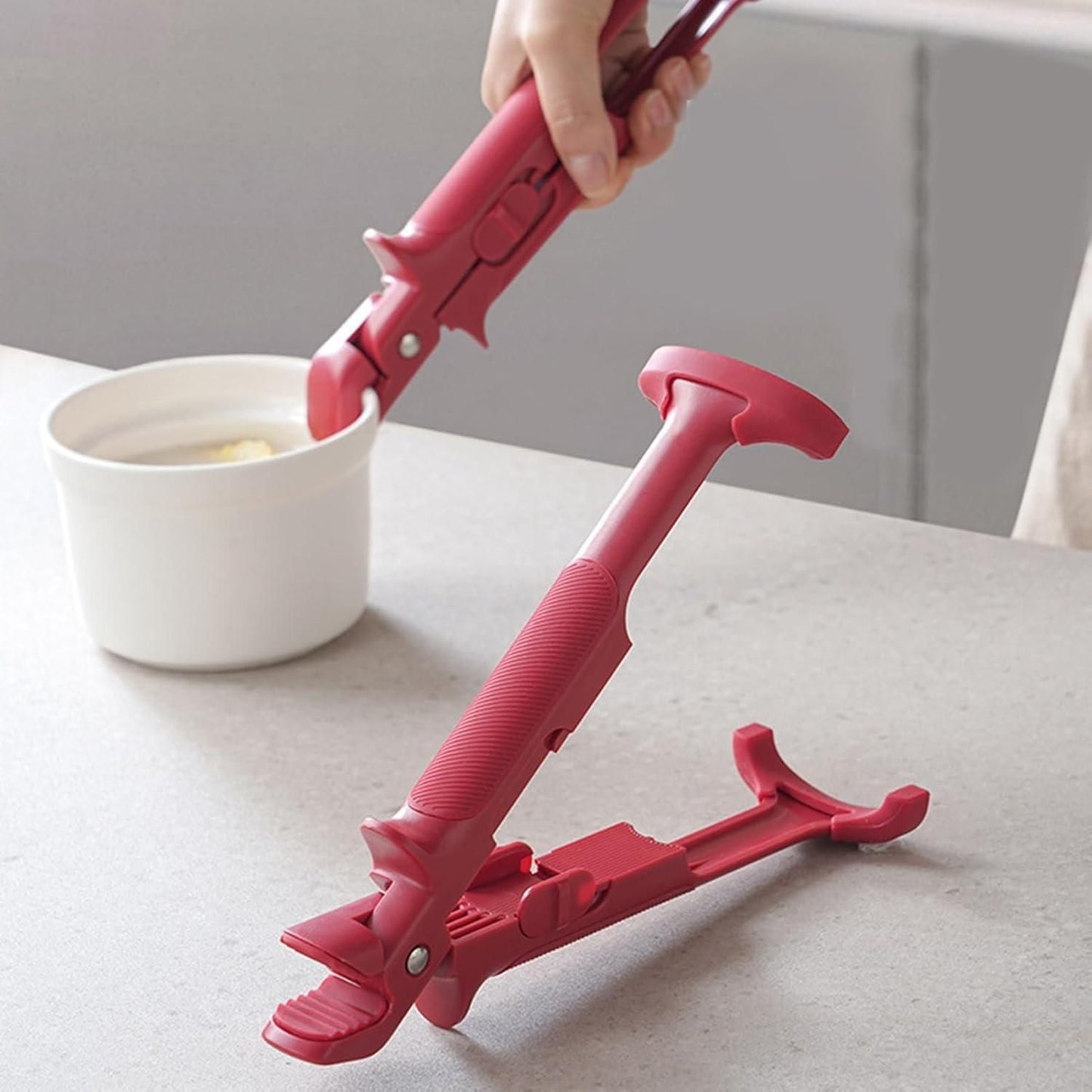 Multi-Purpose Anti-Scald Pan Gripper Tongs