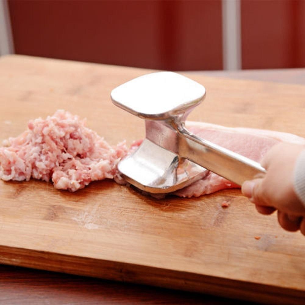 Stainless Steel Meat Tenderiser Hammer