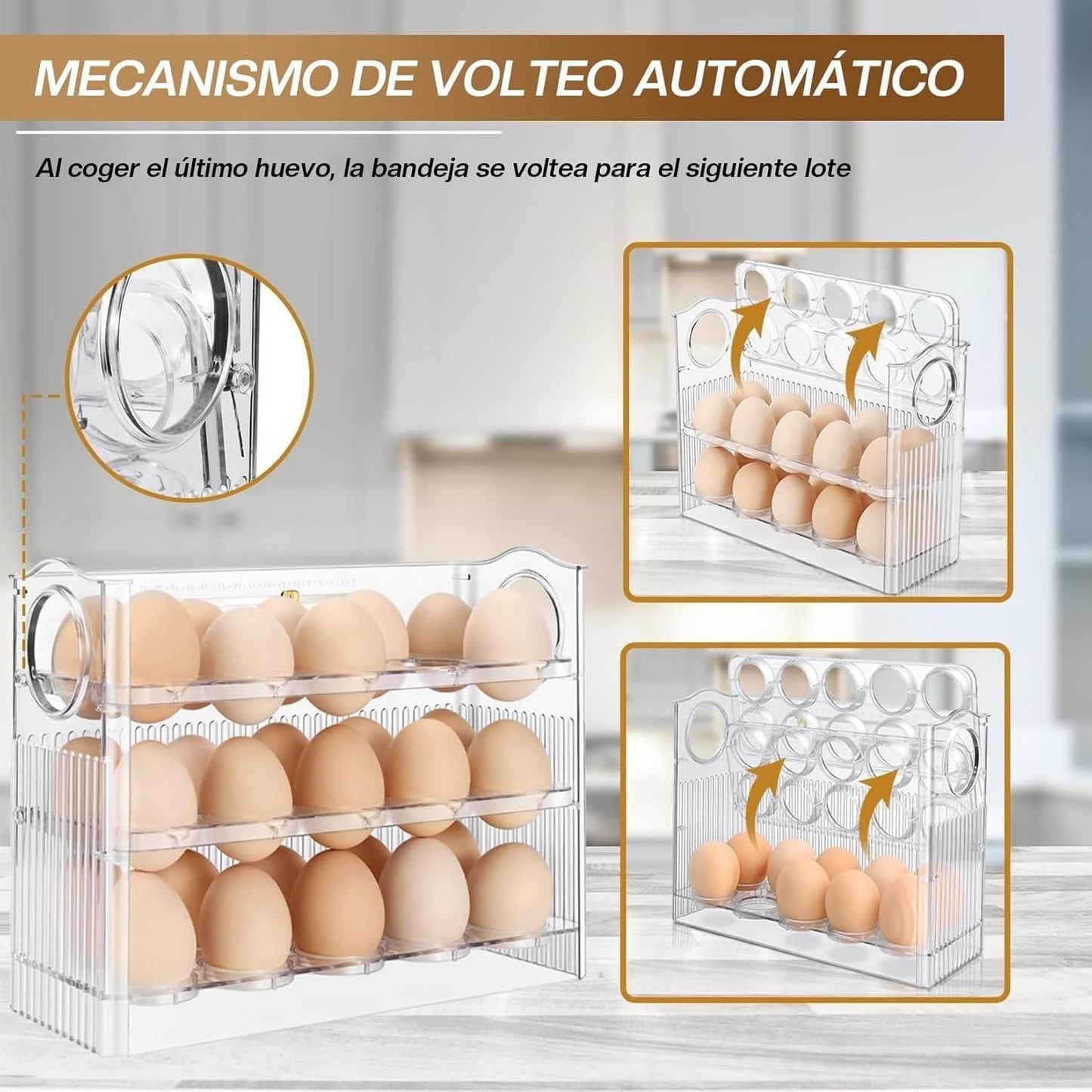 Flippable Egg Rack
