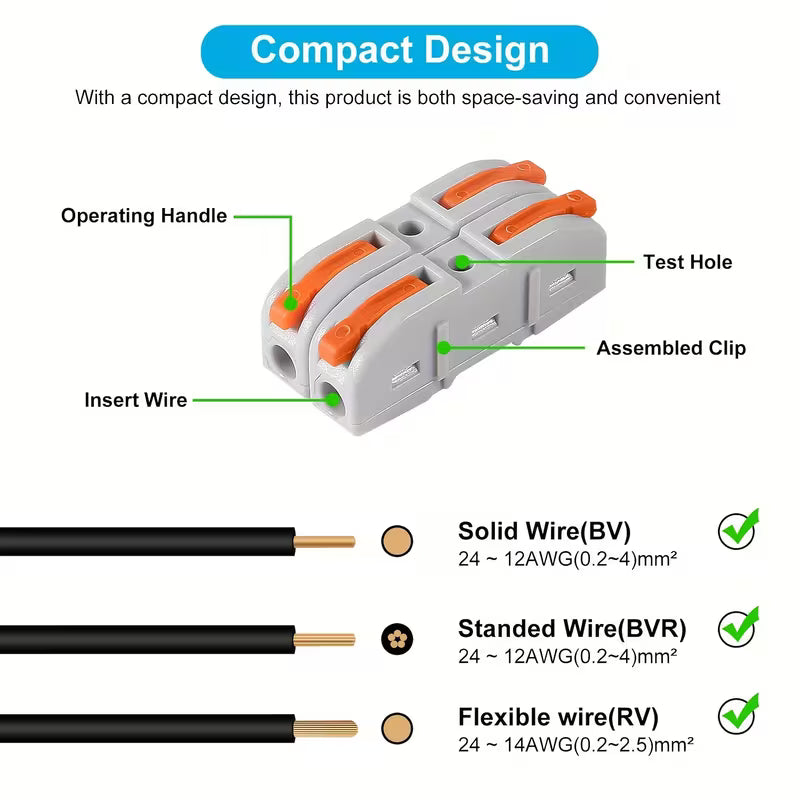 Quick Wire Cable Connector