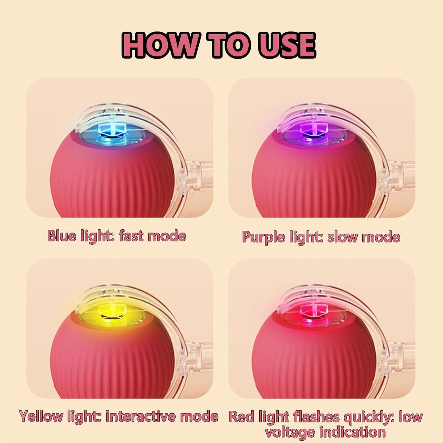 Smart Rolling Pet Ball