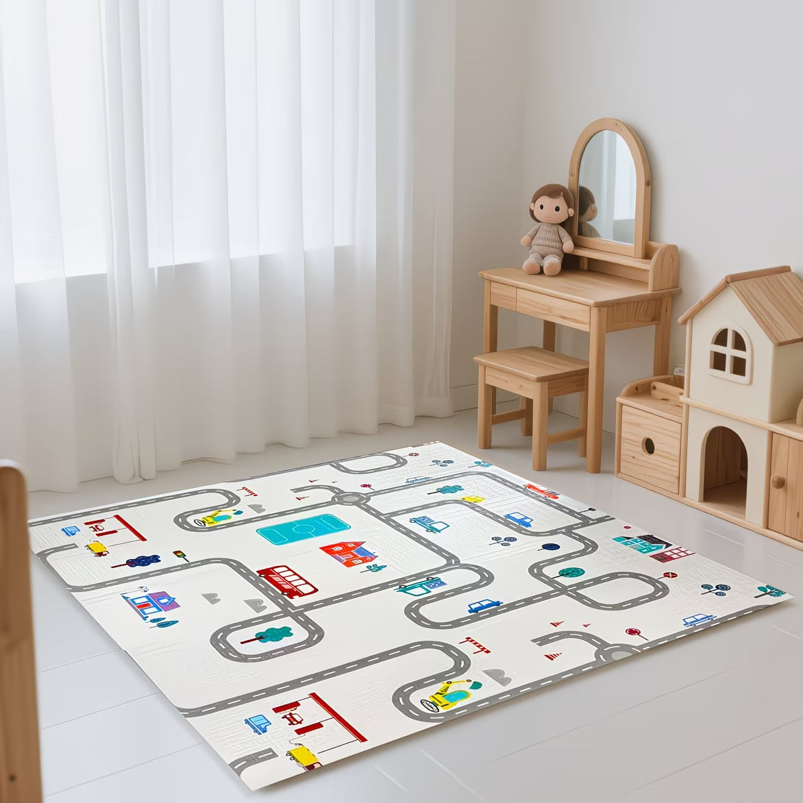 Reversible Baby Playing Mat