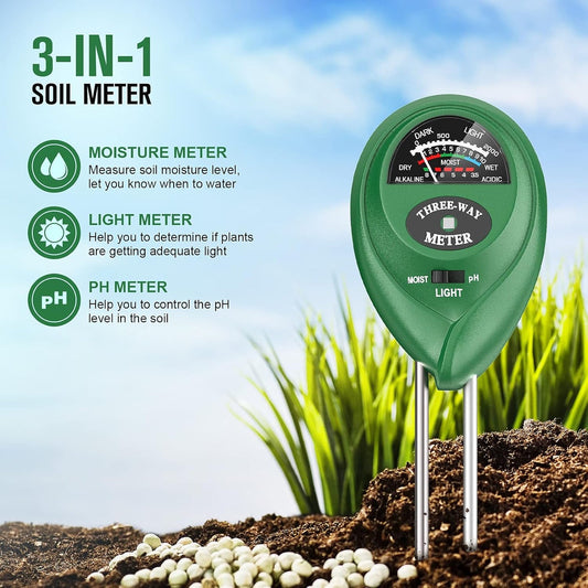 3-In-1 Soil Test Meter