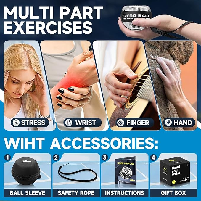 Wrist Strengthening Gyro Ball