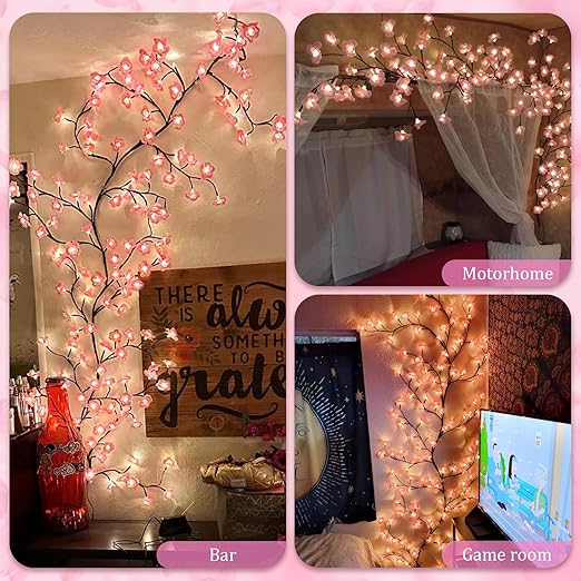 CHERRY BLOSSOM TREE BRANCH LIGHTS