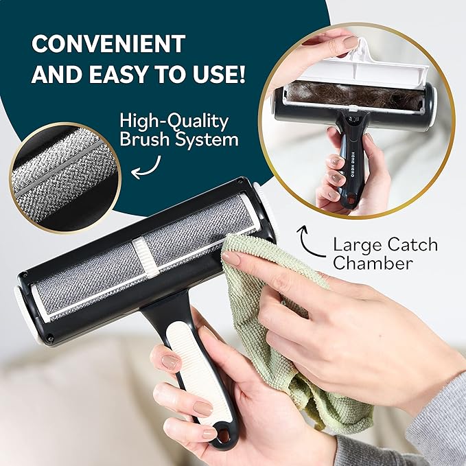 Pert Hair Remover Lint Roller with Storage