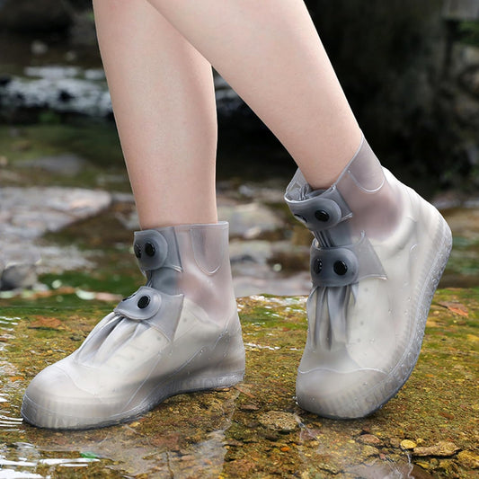 Silicone Rain Boot Covers (Free Size - Fit For All)