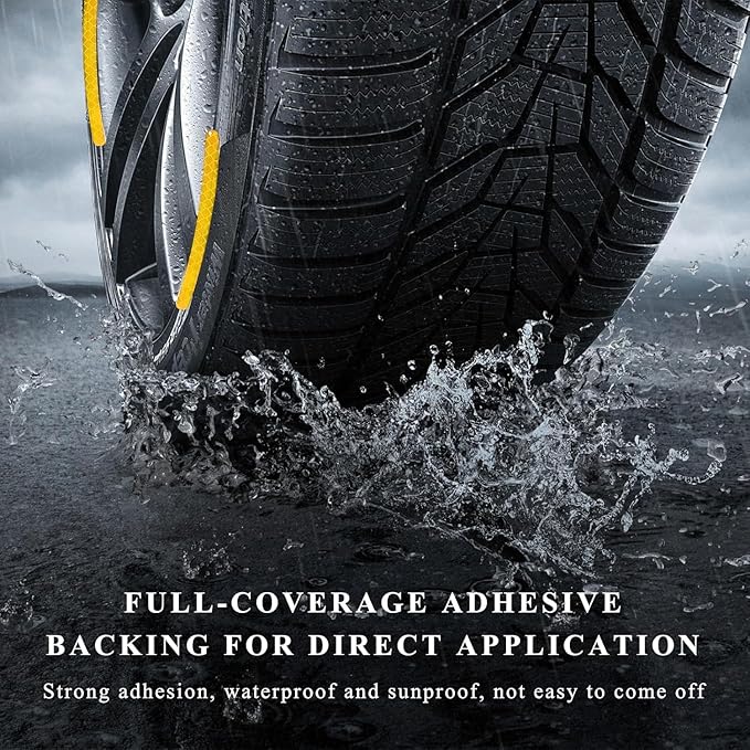 Wheel Reflective Stickers (18 Pcs)