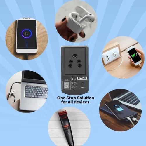 Automatic Cut Off Timer Socket