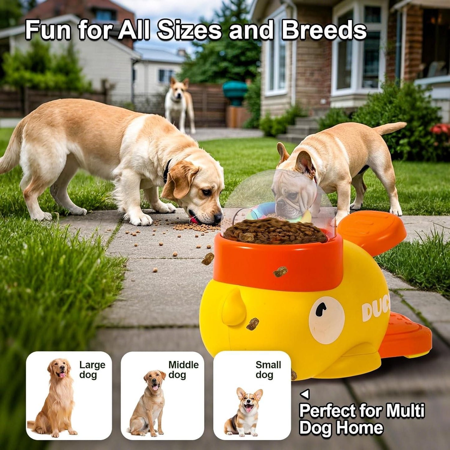 Duck Interactive Pet Feeder