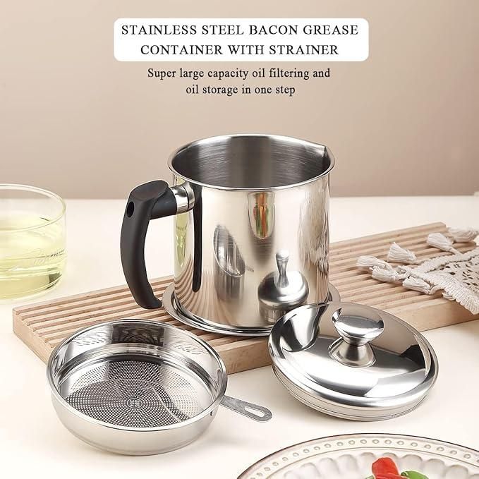 Oil Strainer Pot