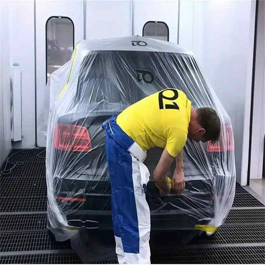 Pre-Taped Masking Film