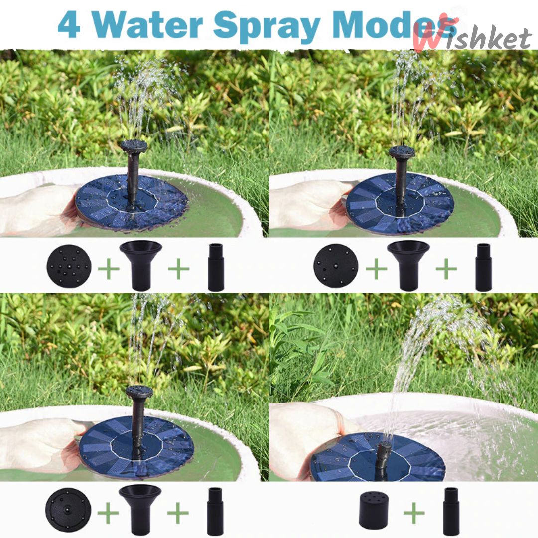 Solar Water Fountain