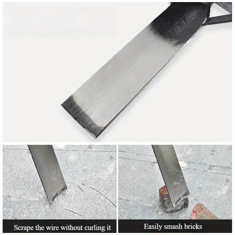 Heavy-Duty Manganese Steel Garden Spade