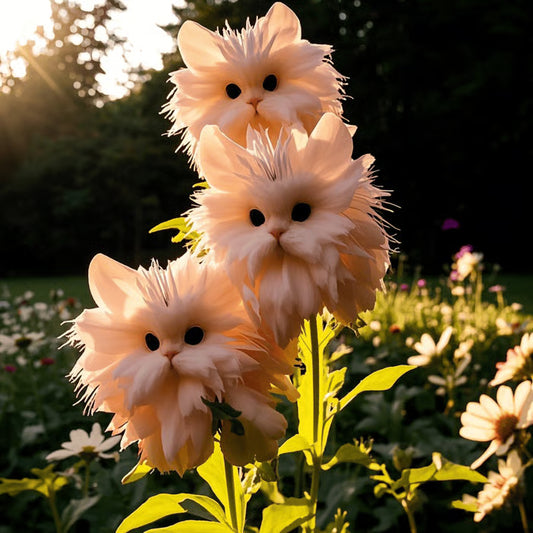 Cat Eye Dazzle Flower Seeds🌸 + Free Organic Pot Mix 100 Grams🌱